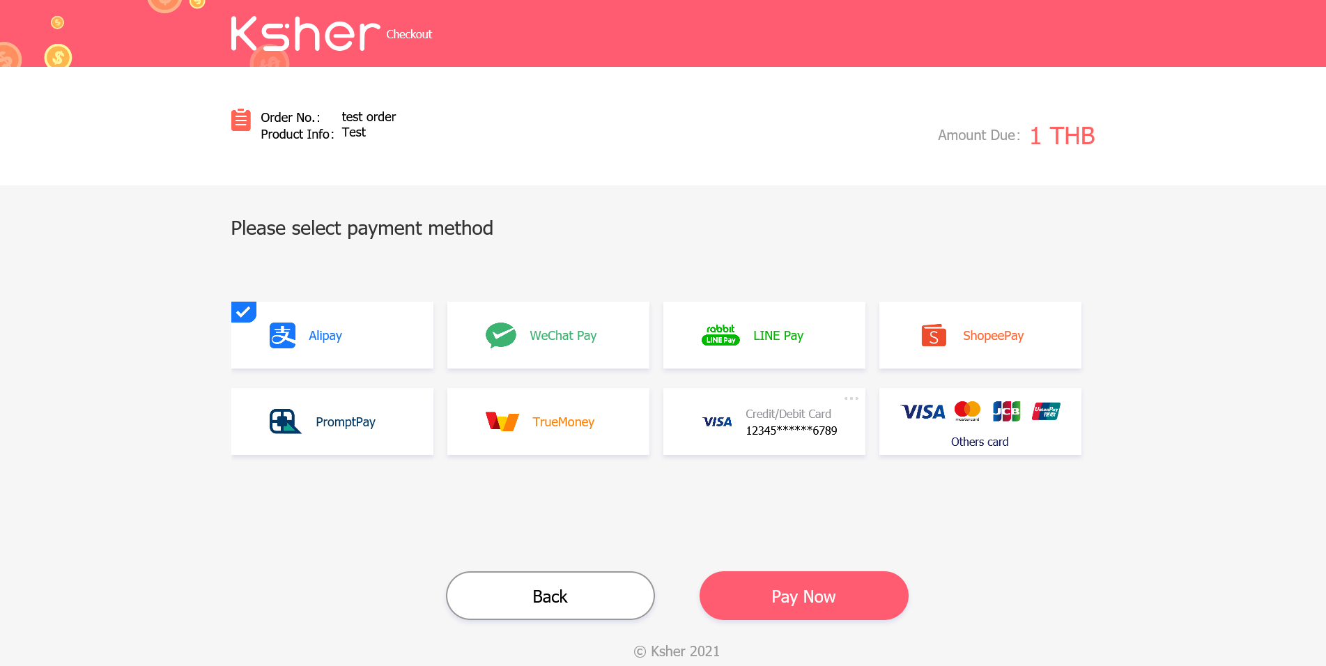 pc checkout savecard